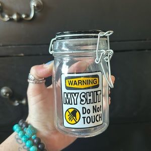 Secret stash jar